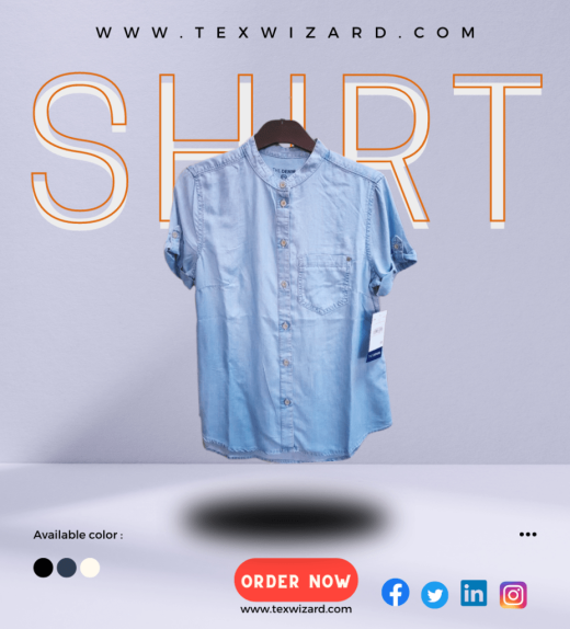 Texwizard Mens Denim shirt