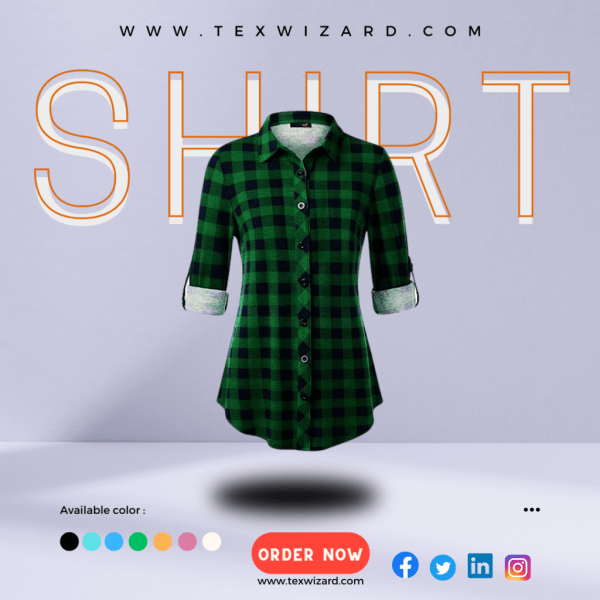 Women`s Shirt With Texwizard