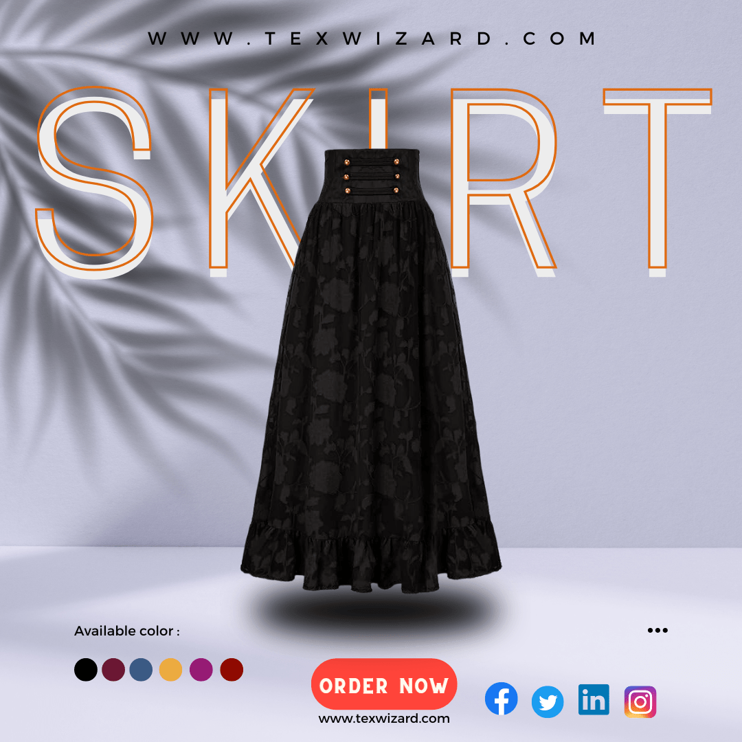 Texwizard Women Maxi Skirt