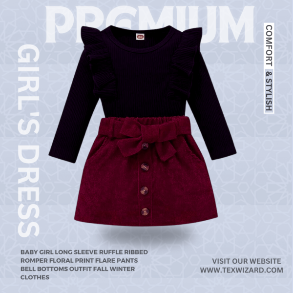 Baby Girl Skirt Outfits for the Winter