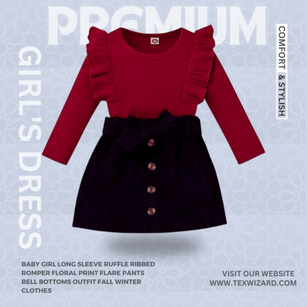 Baby Girl Skirt Outfits for the Winter
