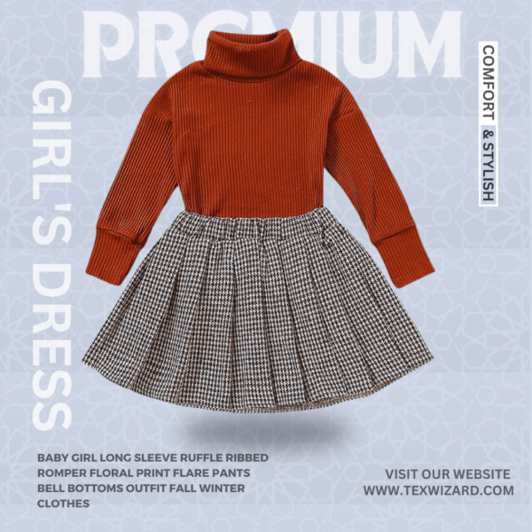 Baby Girl Skirt Outfits for the Winter