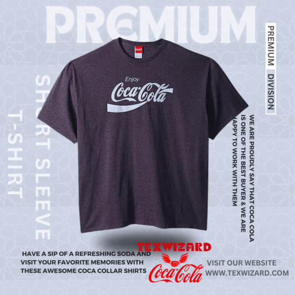  A Nostalgic Fashion Trend Men's Eighties Coke Short Sleeve T-Shirts