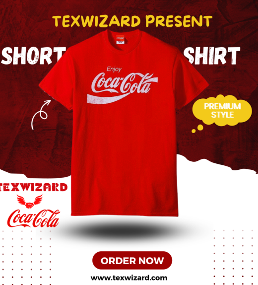  A Nostalgic Fashion Trend Men's Eighties Coke Short Sleeve TShirts