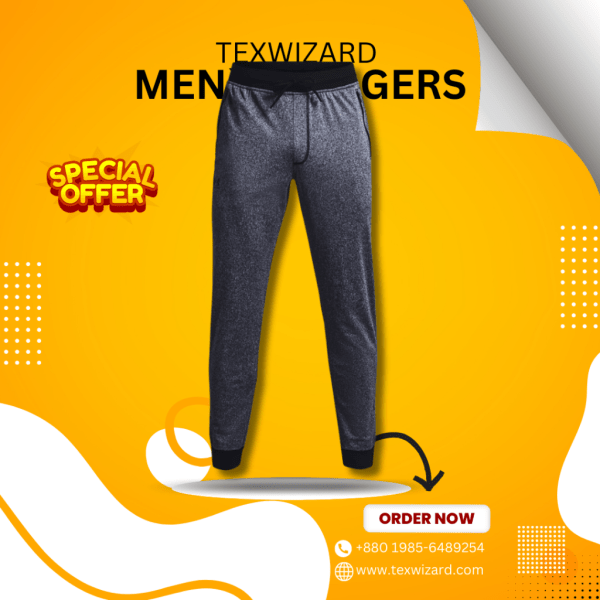 Texwizard Men's Tricot Joggers