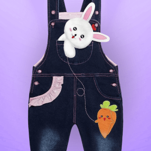 Amiri Jeans Baby Overalls
