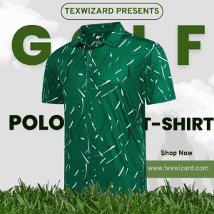 's Golf Polo T-Shirt By Texwizard