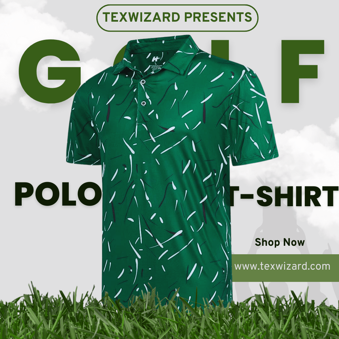 's Golf Polo T-Shirt By Texwizard