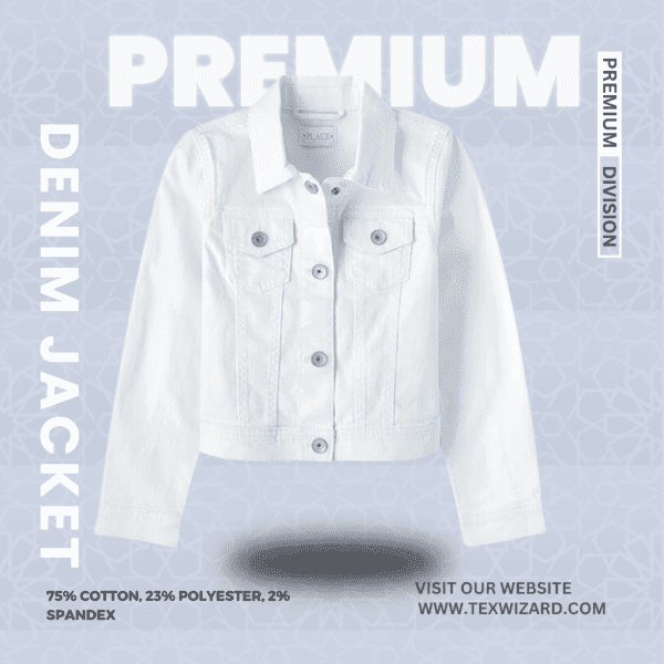 White Denim Jacket