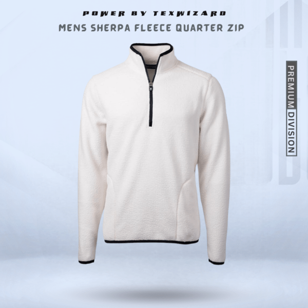 Mens Sherpa Fleece Quarter Zip (7)