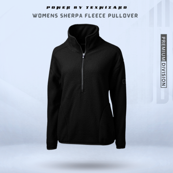 Womens Sherpa Fleece Pullover