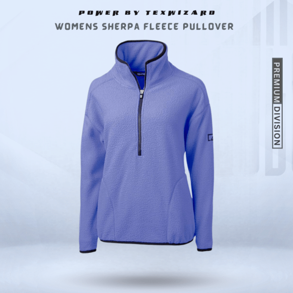 Womens Sherpa Fleece Pullover