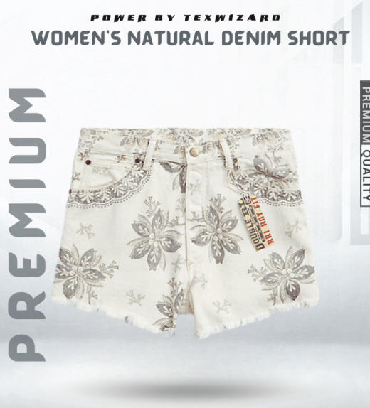 High Waisted Denim Shorts