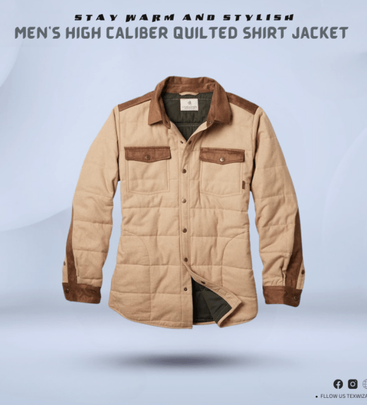 Quilted Shirt Jacket