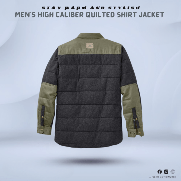 Quilted Shirt Jacket