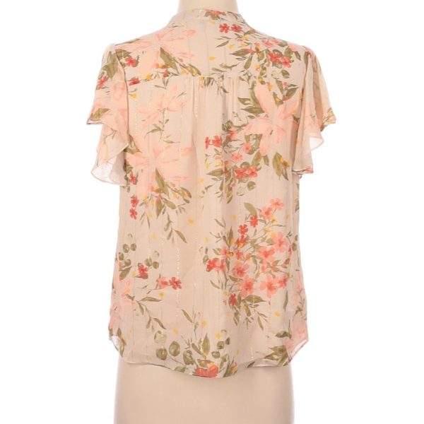 Short Sleeve Silk Top