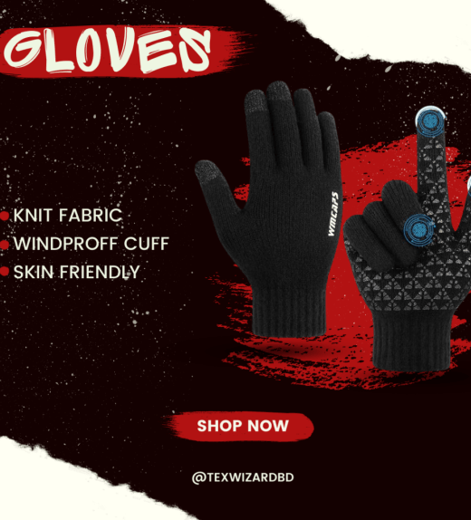 Winter sport spiked gloves