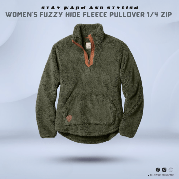 's Fuzzy Hide Fleece Pullover 14 Zip 's Fuzzy Hide Fleece Pullover 14 Zip