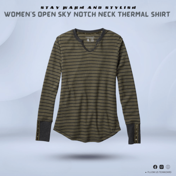 's Open Sky Notch Neck Thermal Shirt (2)