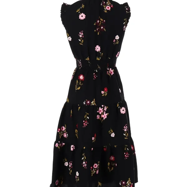casual black dress