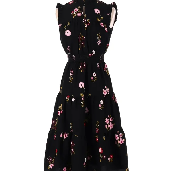 casual black dress