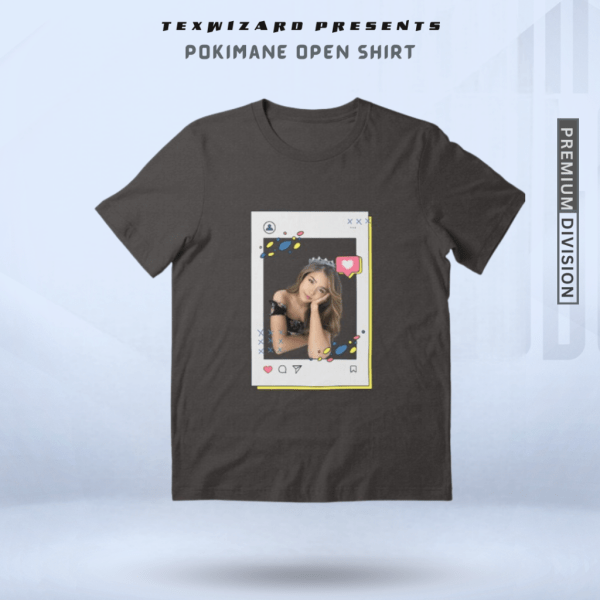 Pokimane Open Shirt