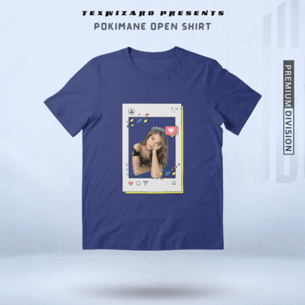 Pokimane Open Shirt