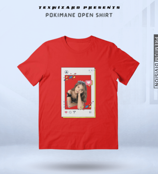 Pokimane Open Shirt