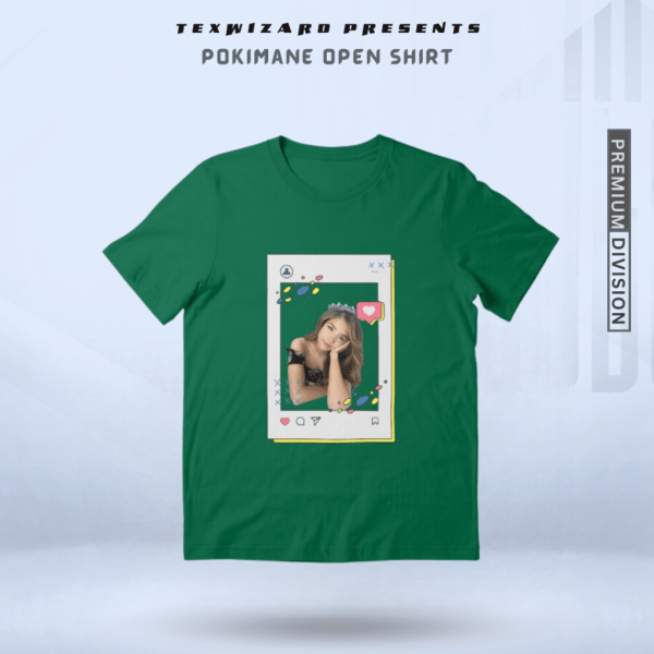 Pokimane Open Shirt