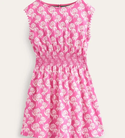Printed Holiday Dress |