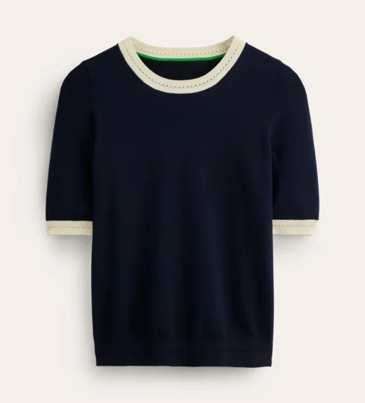Catriona Cotton Crew T-Shirt
