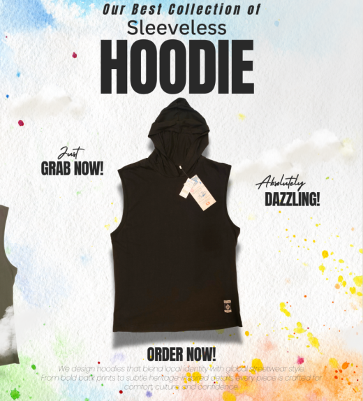 Ivory Black and Gray Modern Hoodie Collection Instagram Post