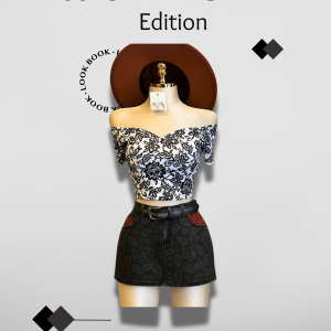Coca-Cola Special Black Denim Shorts