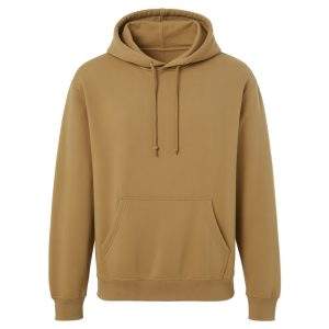 Premium men’s hoodie made from high-quality cotton fleece fabric, perfect for winter wear and bulk garment sourcing
